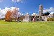 Augustinian Abbey in Adare golf club - Ireland.