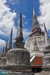 Ancient pagoda at nakornsri thammarat thailand