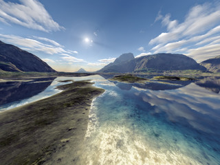 Wall Mural - fantasy landscape