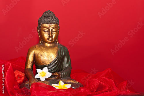 Obraz na płótnie canvas Buddhafigur, postać buddy