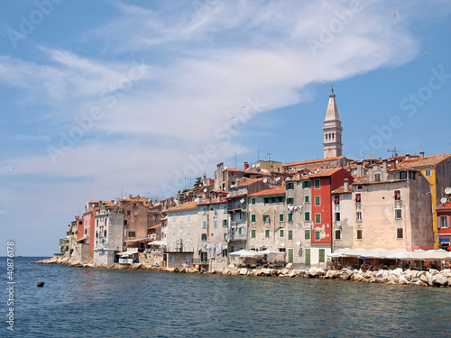 Obraz na płótnie canvas Rovinj stare miasto w Chorwacji