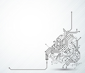 Abstract background of digital technologies
