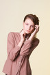 © yalyashenko - Beautiful young woman with fashion hairstyle