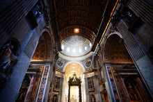 Inside The St. Peter Basilica, Vatican