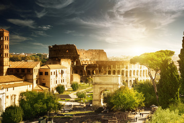 Wall Mural - Colosseum in Rome, Italy