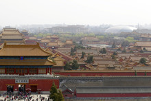 Forbidden Palace And The Egg Theater, Beijing, China