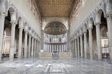 Rome - Interior Of Santa Sabina Church
