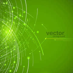 Wall Mural - design of vector circuit board background