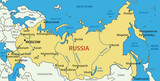 Fototapeta Mapy - Russia - vector map