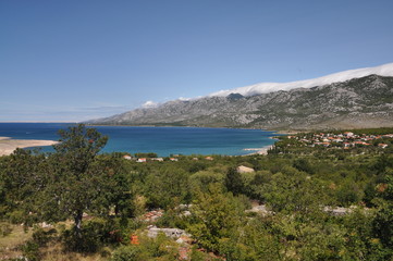 Canvas Print - Kroatische Adriaküste