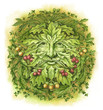 © ianrward - Green Man English Pagan symbol