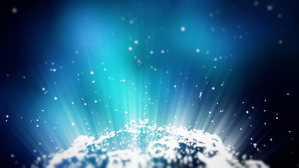 Wall Mural - abstract loopable 3d background