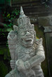 traditional balinese statue on  bali, indonesia