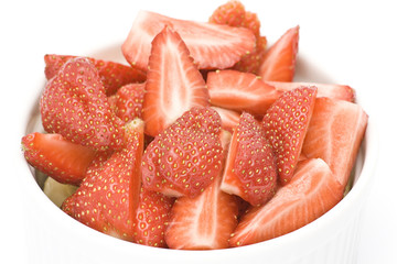 Poster - bowl full of strawberries