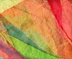 multicolored curtains