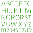 © Aloksa - elegant simple font
