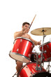 © smoxx - young male drummer