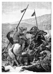 Wall Mural - Crusaders_Battle_12th_1899