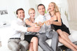 © auremar - Friends toasting with champagne