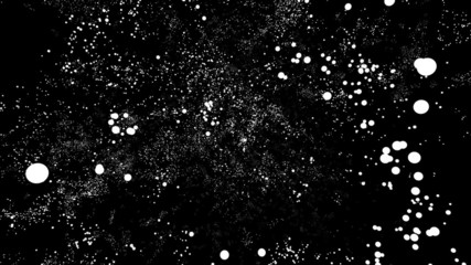 Wall Mural - starfield animation - loopable