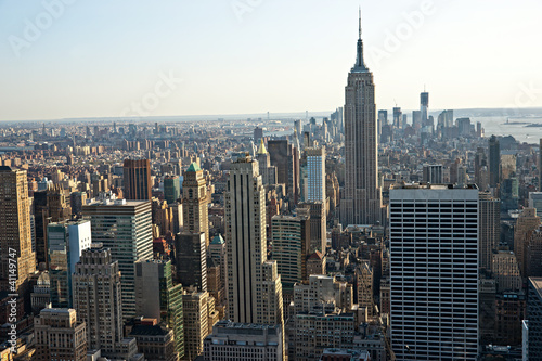 Naklejka samoprzylepna Manhattan, Nowy Jork. 