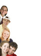 © Lisa F. Young - Group of Teens with Copyspace