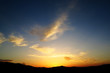 sunset evening sky