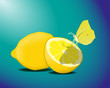 Zitronenfalter mit Zitronen