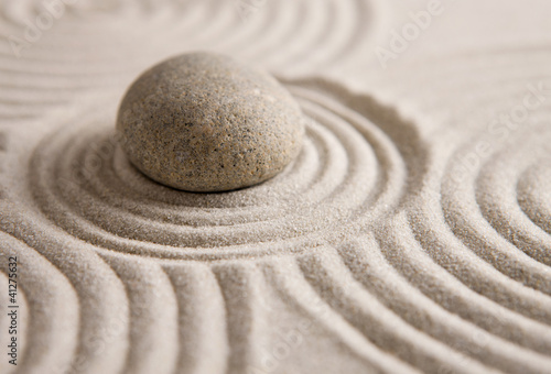Naklejka samoprzylepna Kamień zen