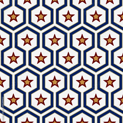 Obraz na płótnie canvas dwuczęściowy "dyptyk" Wzór gwiazdy geometrii