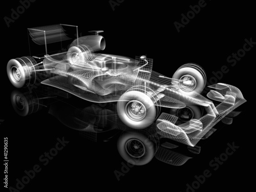 Board z aluminiowym obramowaniem F1