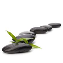 Zen Pebbles Path. Spa And Healthcare Concept.