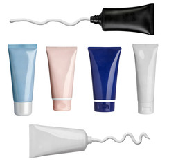 beauty hygiene cream tube cosmetics