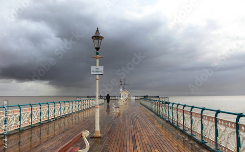 Plakat na papierze fotorealistycznym Penarth Pier