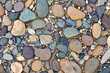 Various pebble stones texture