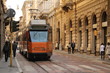 Tranvía en la ciudad de Milán