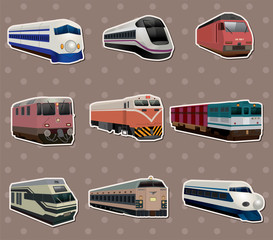 Sticker - train stickers