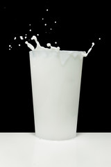 Poster - milk splash