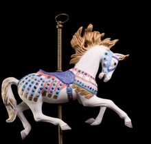 Colorful Carousel Horse