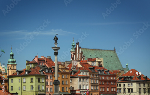 Board z aluminiowym obramowaniem Plac zamkowy