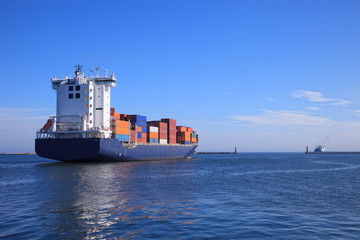 Wall Mural - Container ship