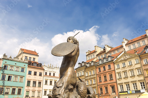 Board z aluminiowym obramowaniem Zabytki Polski. 
