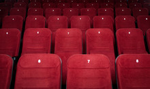 Empty Cinema Hall Seats