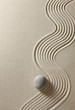 canvas print picture - Zen stone