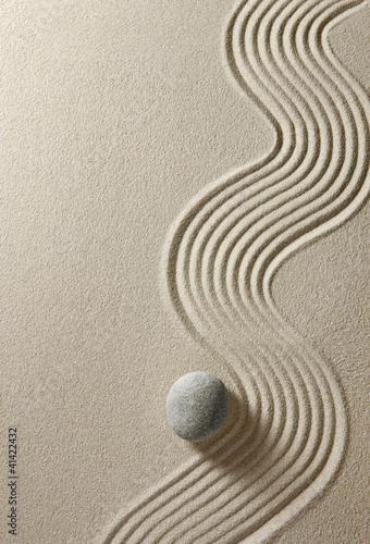 Obraz w ramie Zen stone