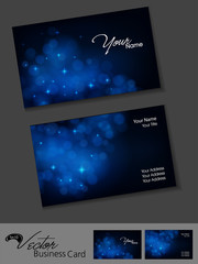 Wall Mural - abstract professional and designer business card template or vis