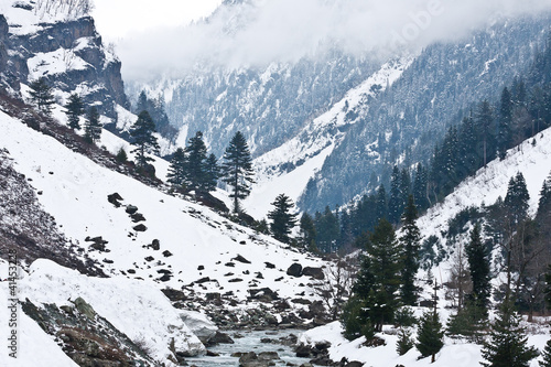 Fotoboard na płycie Góry, sonamarg, Kaszmir, Indie