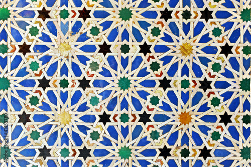 Fotoboard na płycie Płytki, płytki, mozaika, alcazar de sevilla