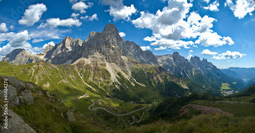 Board z aluminiowym obramowaniem Cimon della pala, dolomity - włochy