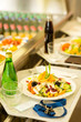 © CandyBox Images - Canteen serving tray healthy food fresh salad